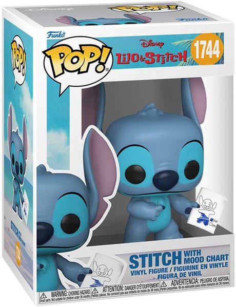 Ścieg ściegowy Funko lilo z wykresem nastroju, winylowa figurka 1744 unisex pop! - neutralny - standardowy