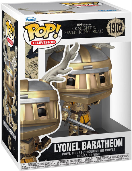 Funko gra o tron ​​rycerz siedmiu królestw-lyonel baratheon winylowa figurka 1902 unisex pop! - neutralny - standardowy
