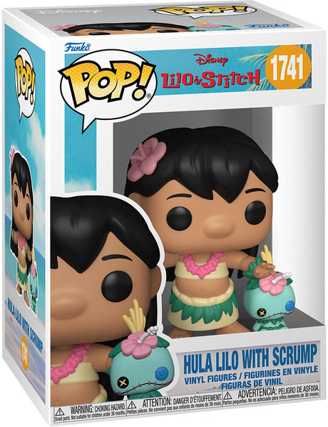 Funko lilo ścieg hula lilo z figurką winylową scrump 1741 unisex pop! - neutralny - standardowy