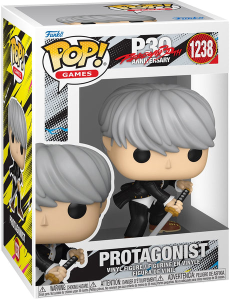 Funko persona 4 pop! gry, postać winylowa, bohater (yu) 9 cm lalka! postać