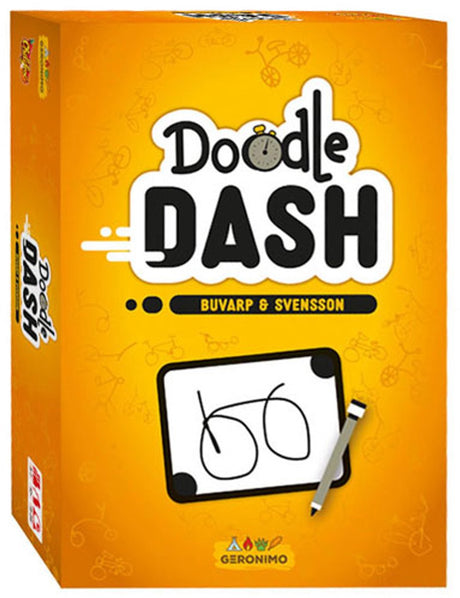 Gry Geronimo - doodle dash - gra rysunkowa - gra konkursowa - 3-7 graczy - od 10 lat
