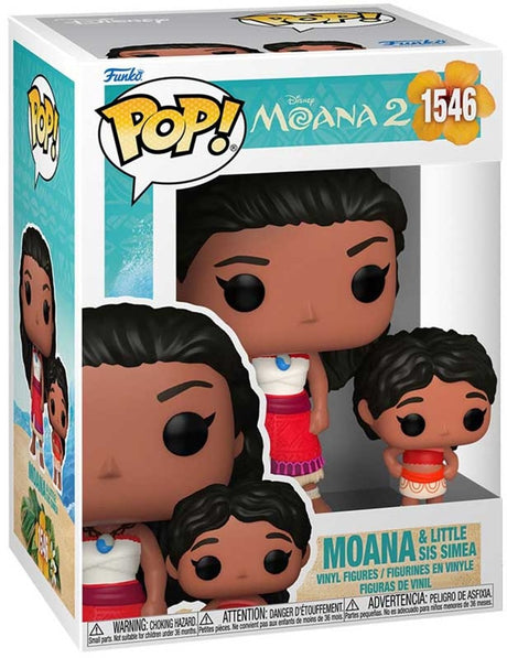 Funko vaiana 2 - figurka winylowa Moana Little Sis Simea 1546 pop! wielobarwne PCV -