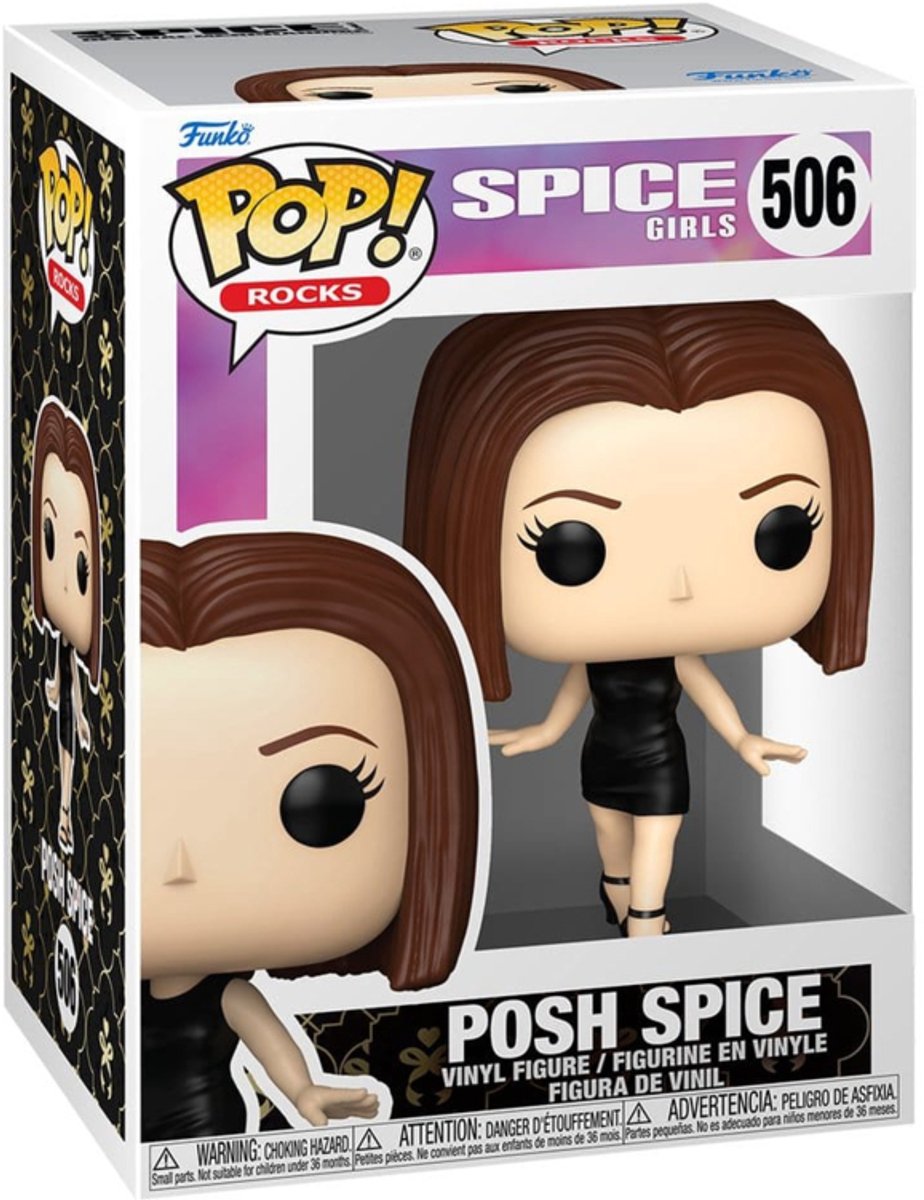 Funko spice girls posh spice - pop rocks! vinyl figur 506 unisex pop! - neutraal - standard