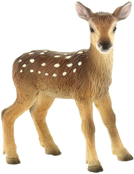 Bullyland 64448 – jeleń szlachetny – cielę – ok. 6 cm – realistyczna i ręcznie malowana figurka dzikiej przyrody – idealna do zabaw edukacyjnych, opowieści przyrodniczych lub dekoracji dla dzieci od 3 lat