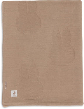 Jollein baby deken ledikant - 100x150cm - miffy - biscuit velvet