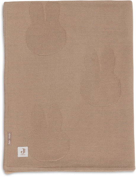 Jollein baby deken ledikant - 100x150cm - miffy - biscuit velvet