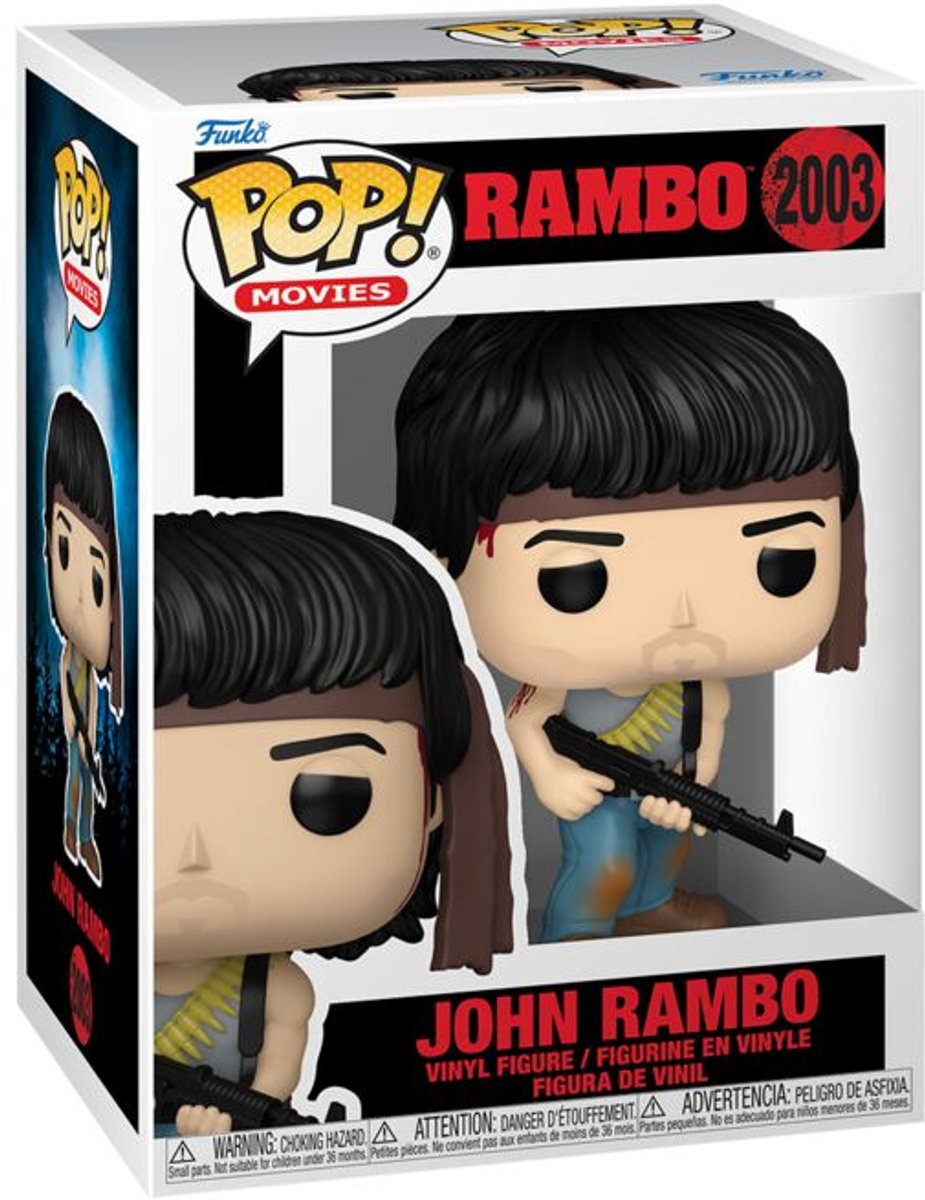 Funko rambo John Rambo winylowa figurka 2003 unisex pop! - neutralny - standardowy