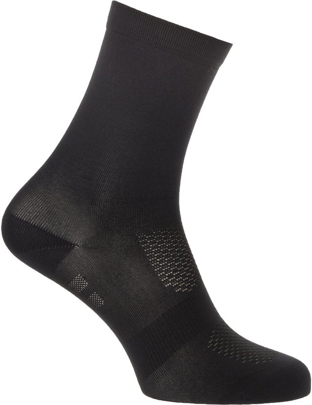 Agu essential - fietssokken - 19 cm hoog - ademend en lichtgewicht - comfortabel voetbed - unisex - zwart - l xl