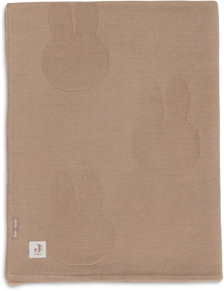 Jollein baby deken wieg - 75x100cm - miffy - biscuit velvet