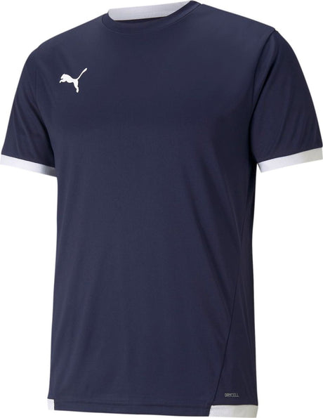 Koszulka sportowa unisex Puma Teamliga Jersey jr - peach - biała