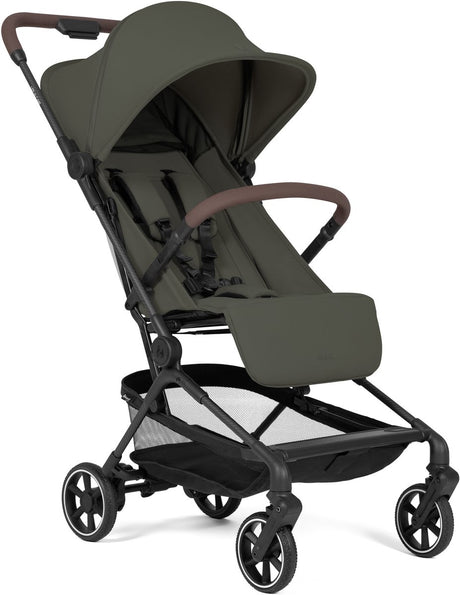 Hauck lite n care - Twój ultralekki wózek miejski i podróżny wykonany z węgla - tylko 5,5 kg - ciemna oliwka