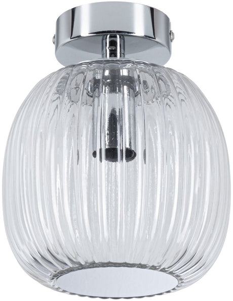 Lampa sufitowa LED Paulmann Ruya IP44 E14 230V max. Szkło ściemnialne o mocy 20W, chromowane