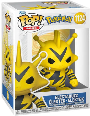 Funko Pokémon Electabuzz Figurka winylowa 1124 Uniseks Pop! - neutralny - standardowy