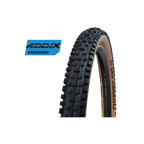 Składany zespół Schwalbe Nobby Nic Evo Super Ground 29 x 2,40 62-622 - Brązowa ściana boczna