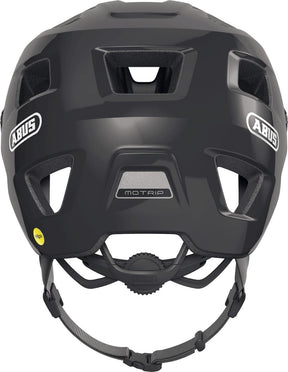 Kask rowerowy Abus motrip mips błyszczący czarny m - 54-58 cm - czarny - odpowiedni do użytku na rowerach górskich - 370 g