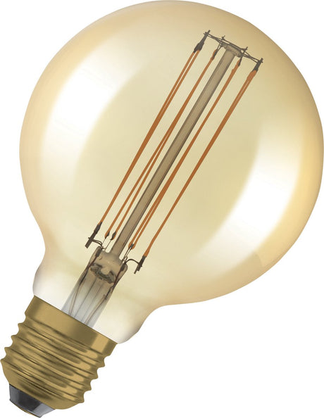 Osram vintage 19-6 led lamp, goudtint, 5.8w, 47-lm