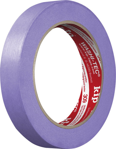 Taśma washi Kip 309 fioletowa 18mm - w rolce