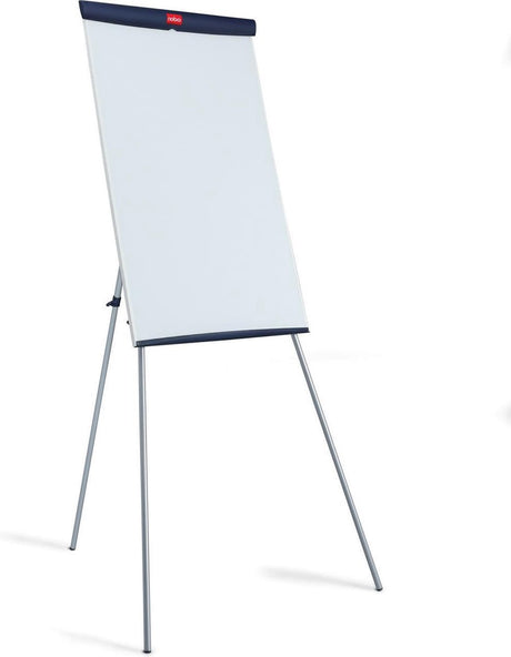 Flipchart Nobo Essence wykonany ze stali - ze statywem - magnetyczny - biały