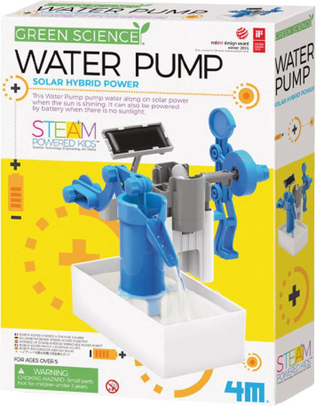 4m kidzlabs green science - pompa wodna zasilana energią słoneczną