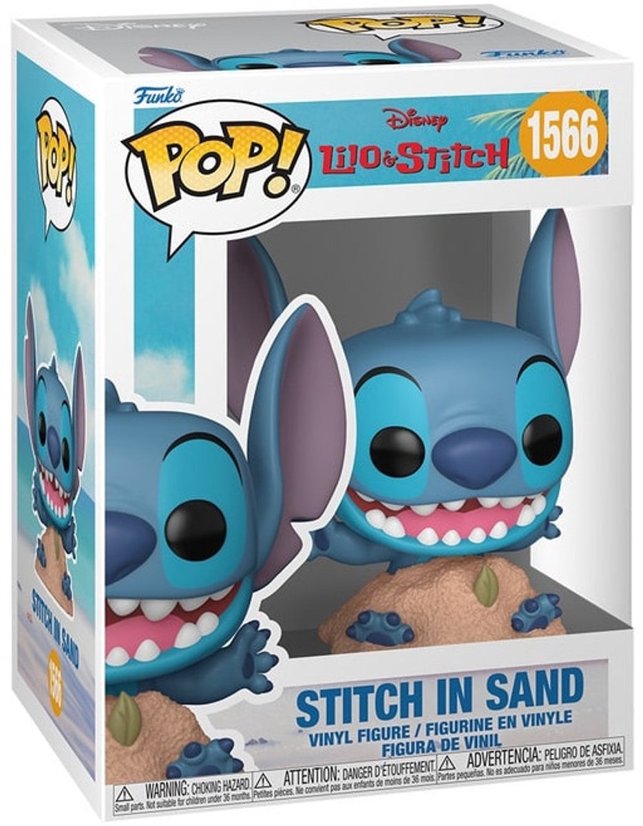 Funko-pop! ścieg w piasku winylowym 1566 - figurka kolekcjonerska Lilo Stitch