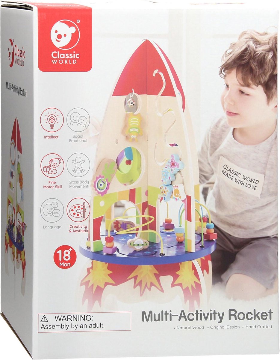 Classic World World Houten Activess Rocket