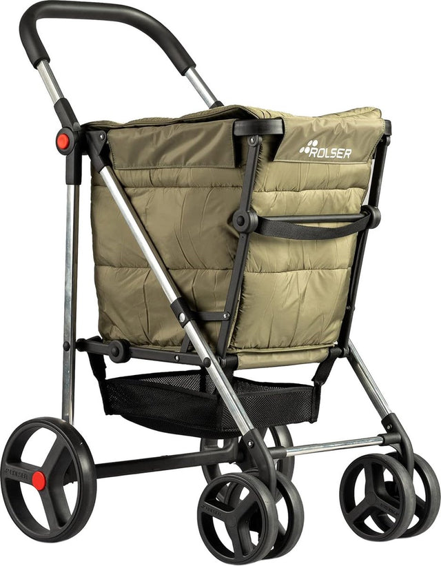 Kosz na zakupy Rolser polar 4b - khaki