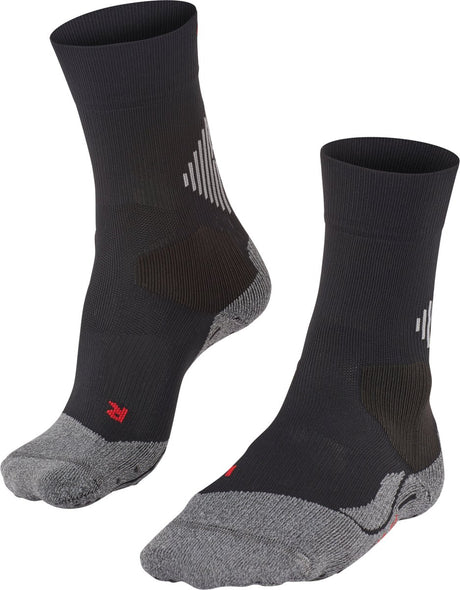 Skarpety materiałowe Falke 4grip stabilizujące do maksymalnej prędkości, unisex czarne - rozmiar 42-43