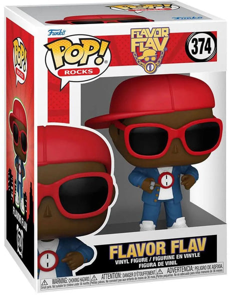 Funko smak flav smak flav skały! winylowa figurka 374 pop! wielobarwny