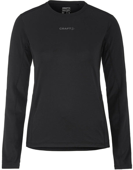 Damska koszulka sportowa Craft adv Essence ls tee 2 w - czarna
