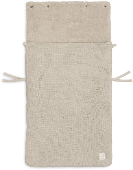 Jollein fußsack gruppe 0+ 3 5 punkte sprinkle knit - sand