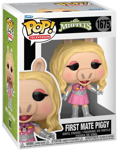 Funko Die Muppets First Mate Piggy figurka winylowa 1675 unisex Pop! - neutralny - standardowy