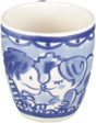 Blond amsterdam delft blond mini kubek - „całowanie” - ceramika