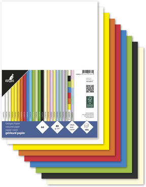 Papier Kangaro - format A4 - 80 gramów - opakowanie różne po 100 arkuszy