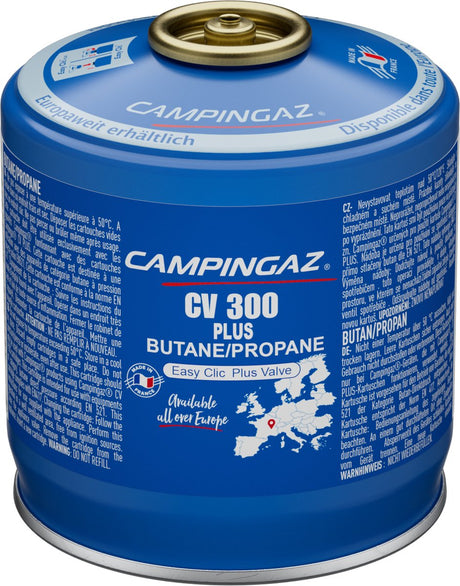 Nabój Campingaz CV300 plus - 1 sztuka - system zatrzaskowy - 240 gramów butan propan - gaz