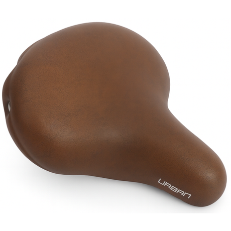 Saddle rowerowy Urban XL - Matt Dark Brown (na mapie)