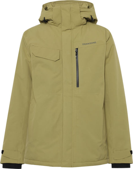 Męska kurtka outdoorowa Didriksons stefan usx jkt - oliwkowa