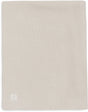 Jollein baby deken ledikant - 100x150cm - basic knit - oatmeal velvet