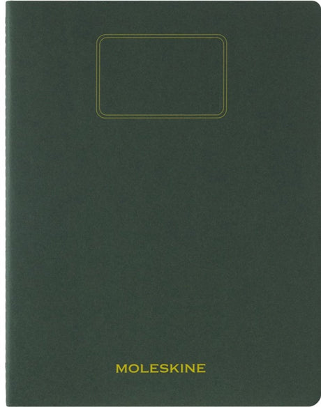Notatnik studencki Moleskine xxl - miękki kraft - pusty - mirtowa zieleń