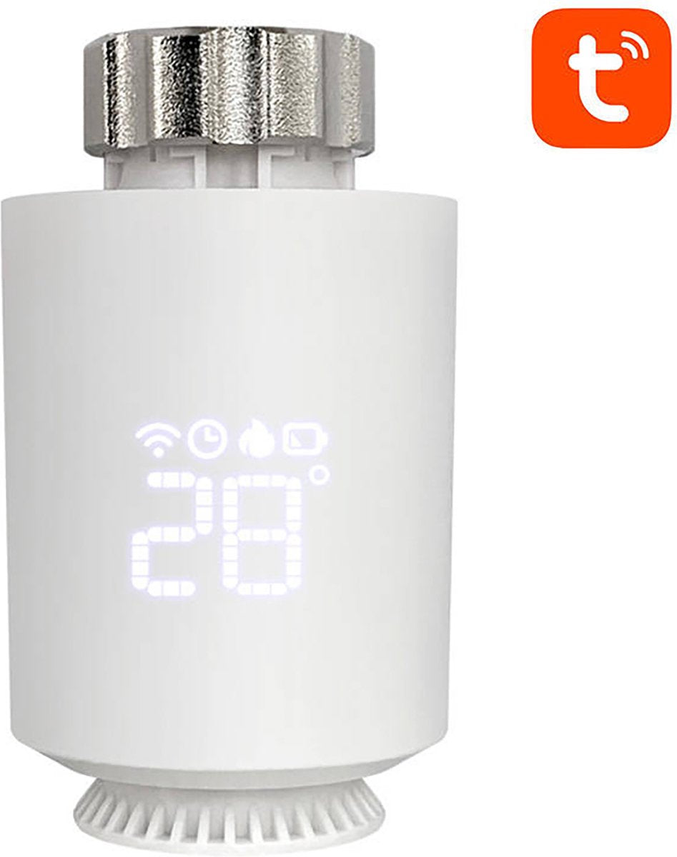 Avatto inteligentny termostat zawór grzejnikowy trv06 zigbee 3.0 tuya