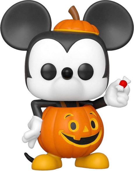 Myszka Miki Funko Disneya – Halloweenowy pop! Figurka kolekcjonerska Miki Cukierek albo psikus 9 cm - wielobarwna