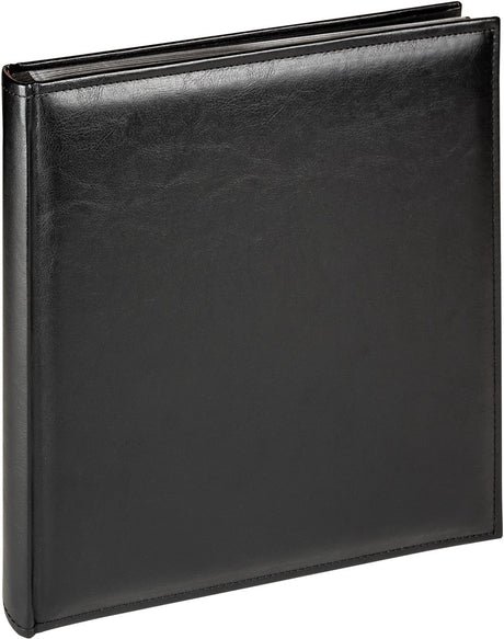 Walther fa-386-b deluxe - album klasyczny - format 28x30,5 cm x 50 czarnych stron - czarny