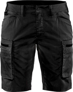 Blåkläder blaklader dames service short met stretch 7149-1845 - zwart - c44