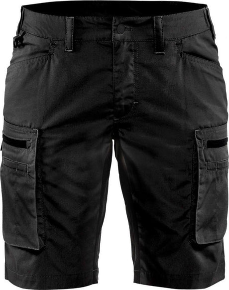 Blåkläder blaklader dames service short met stretch 7149-1845 - zwart - c44