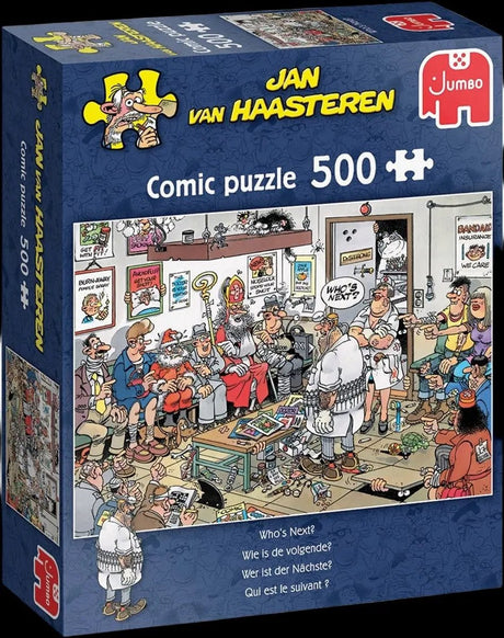 Jan van Haasteren – kto następny? - Puzzle składające się z 500 elementów - układanka