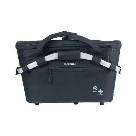 Basil kosz rowerowy classic carry all iso z mocowaniem celu 18 litrów 38 x 21 x 27 cm - czarny