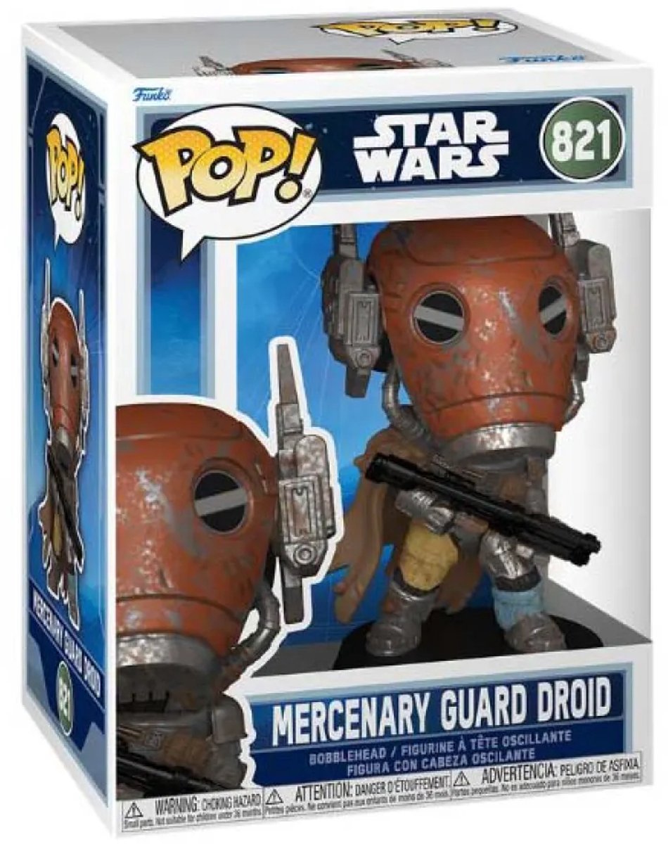 Funko pop star wars: mandaloriańskie grogu - najemnik
