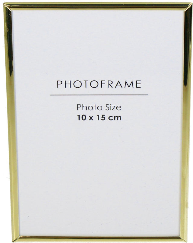 Hd collection fotolijst ijzer goud 10x15cm