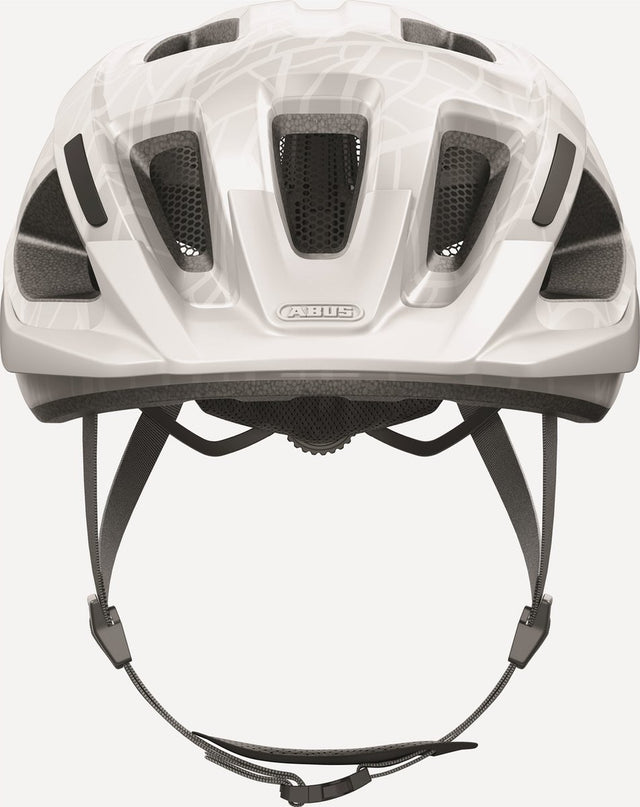 Abus Helm Aduro 3.0 White Art M 52-58 cm