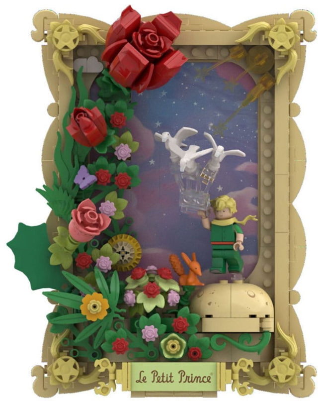 Pantasy the little prince construction set rose 23 cm construction kits