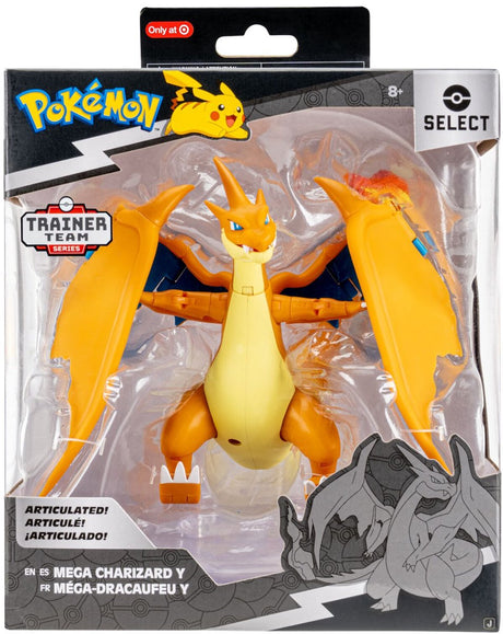 Pokemon Jazwares - 15cm - super przegubowa figura - mega charizard y